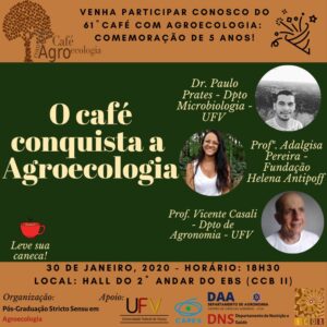 61º Café com Agroecologia